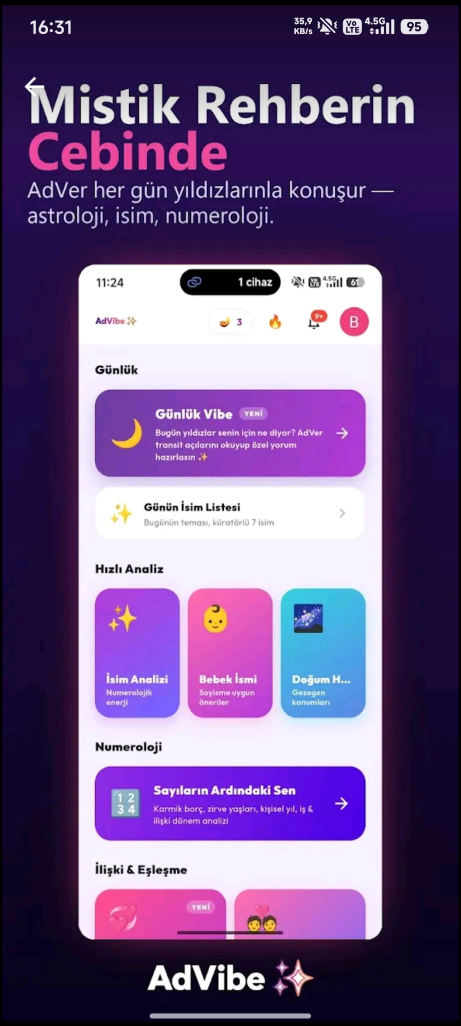 AdVibe uygulama görseli